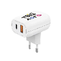 Сетевое зарядное устройство Vspeed 20W 2 порта с Вашим лого